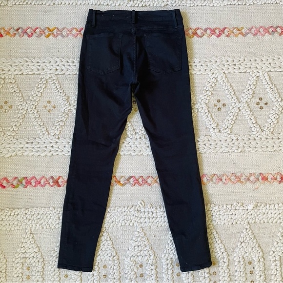 FRAME Le High Skinny Front Split High Waist Jeans - Picture 6 of 8